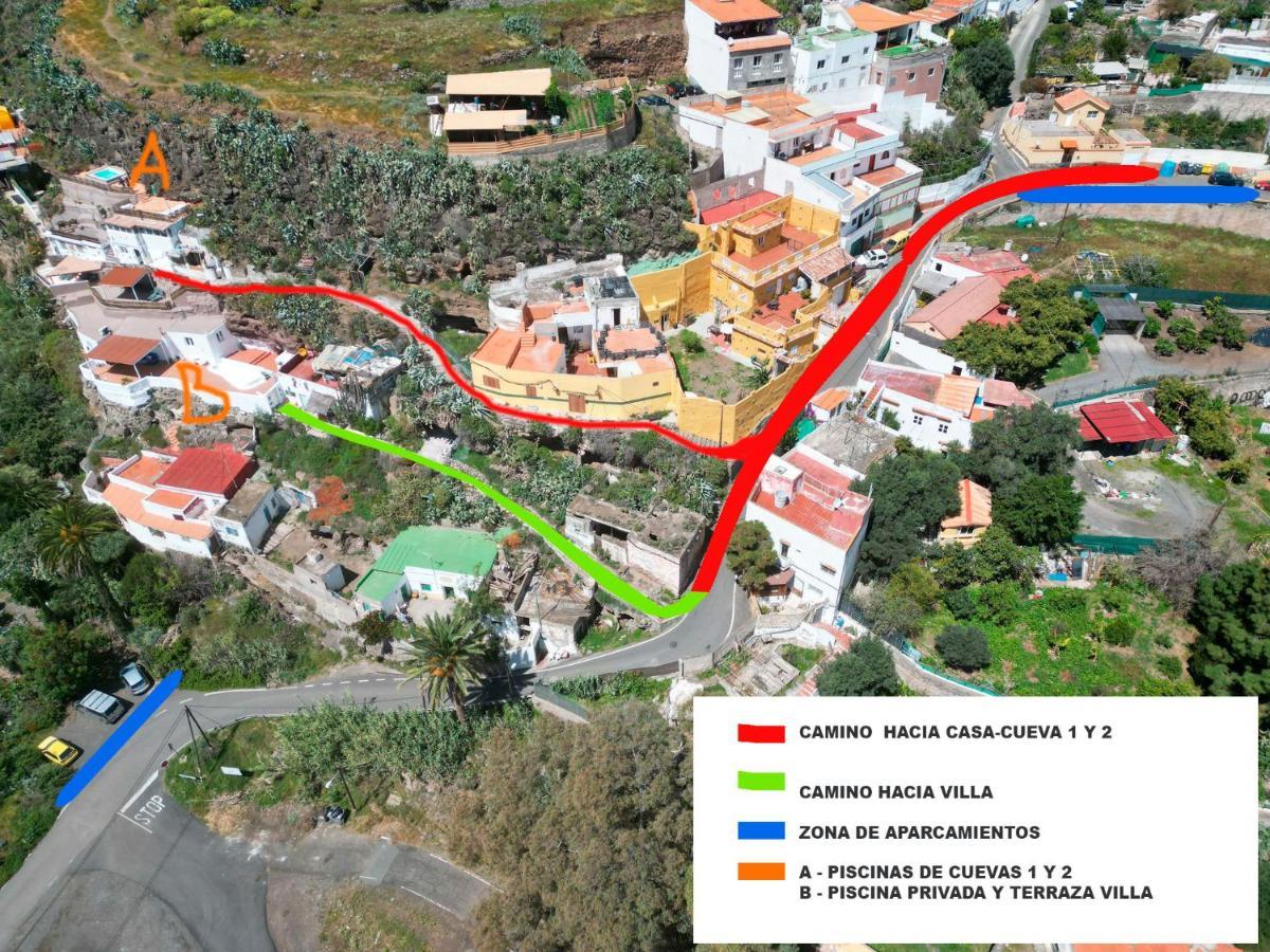 Casas Cuevas Tecen Valsequillo Vila Exterior foto
